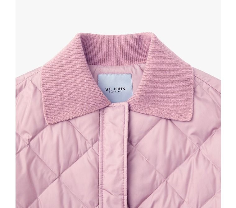 [최초가129000원]센존블루라벨 캐시울 니트카라 헝가리 구스자켓