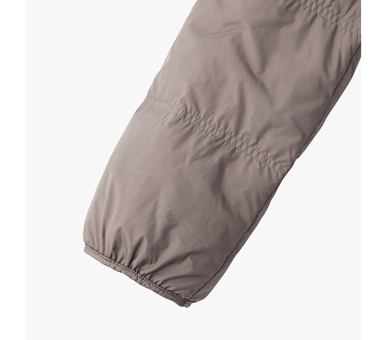 [최초가219,000원]센존블루라벨 양모카라 롱 퀼팅 구스 다운코트