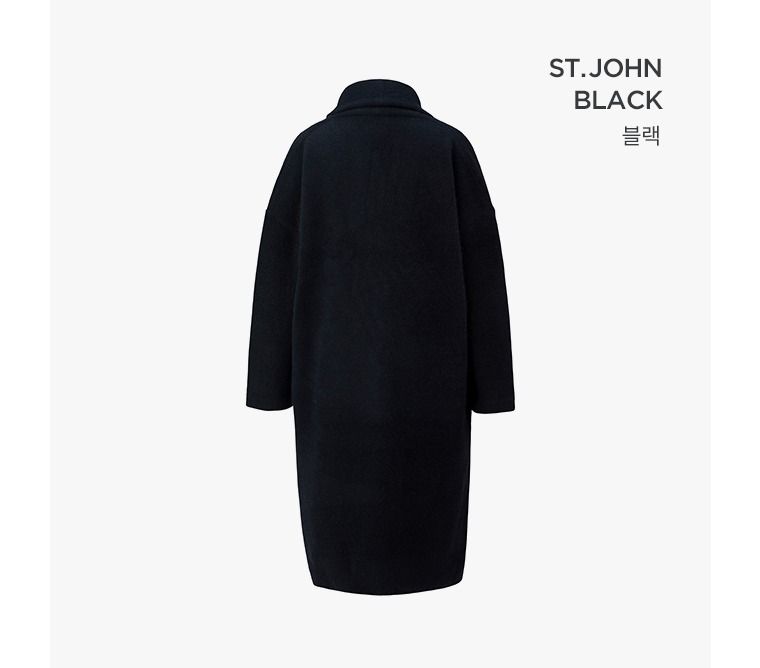 [센존블루라벨]23FW 라쿤 울 블랜디드 니트 코트