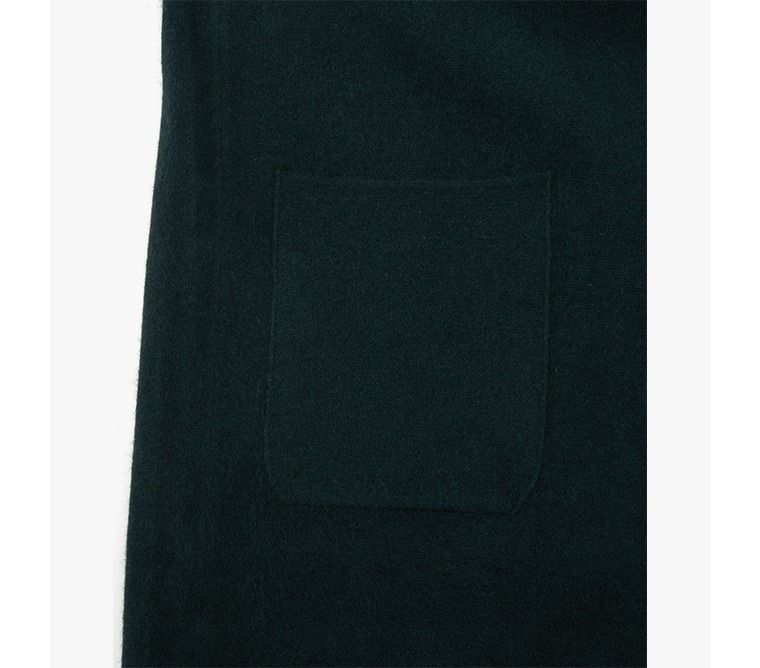 [센존블루라벨]23FW 라쿤 울 블랜디드 니트 코트