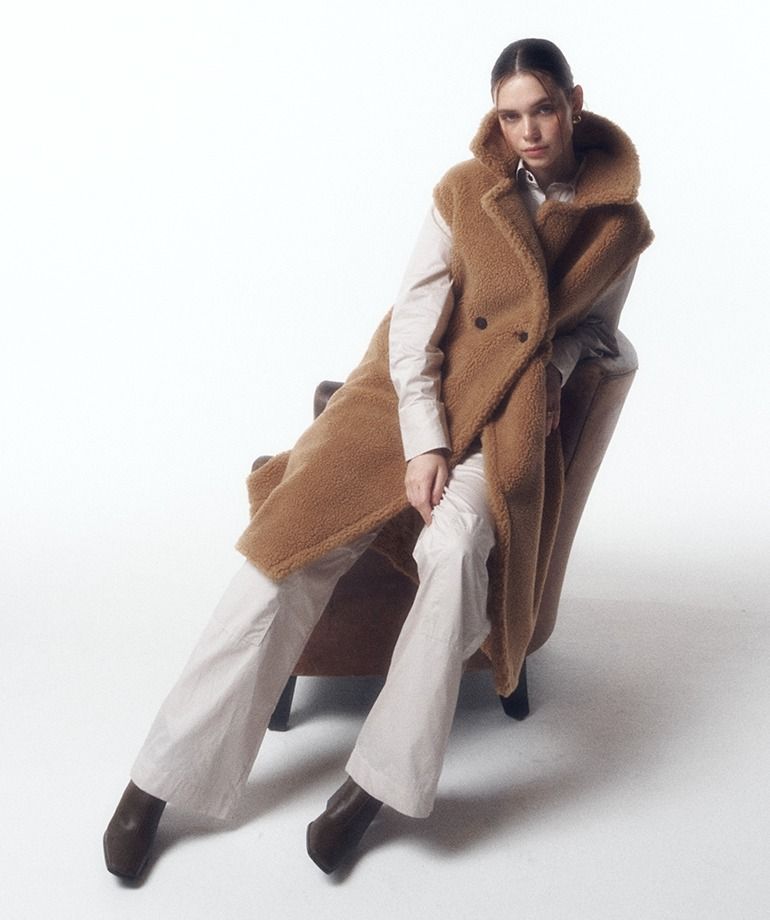 [최초가199,000]셀렙샵 에디션 양모 블렌디드 코트베스트