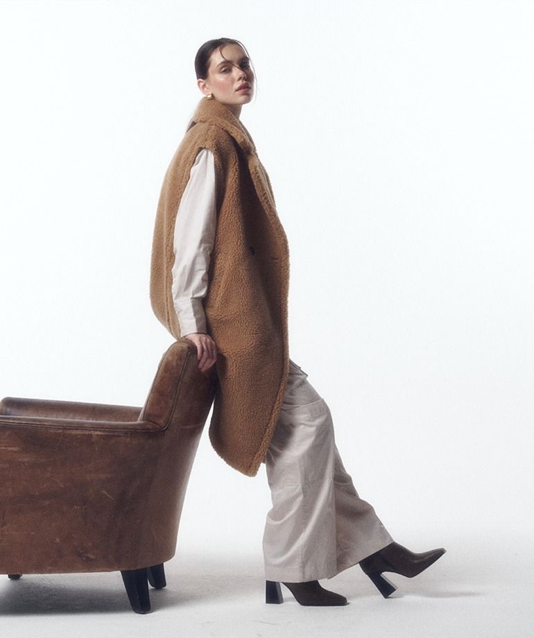 [최초가199,000]셀렙샵 에디션 양모 블렌디드 코트베스트