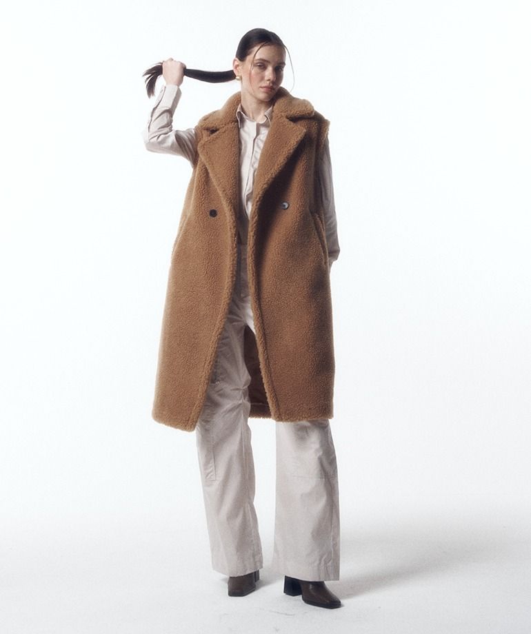 [최초가199,000]셀렙샵 에디션 양모 블렌디드 코트베스트