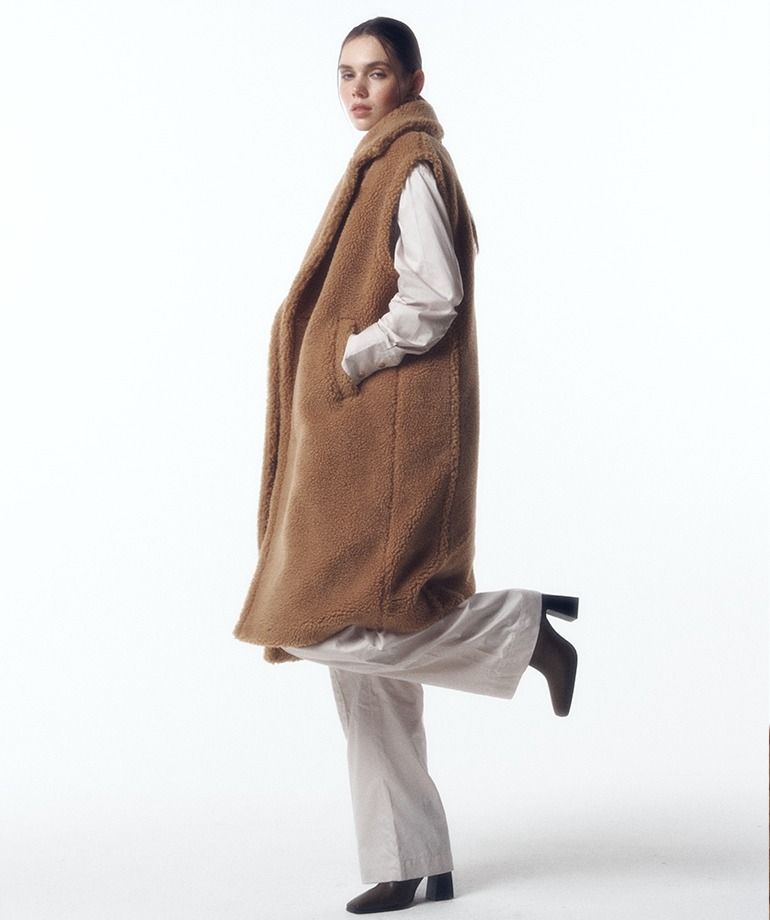 [최초가199,000]셀렙샵 에디션 양모 블렌디드 코트베스트