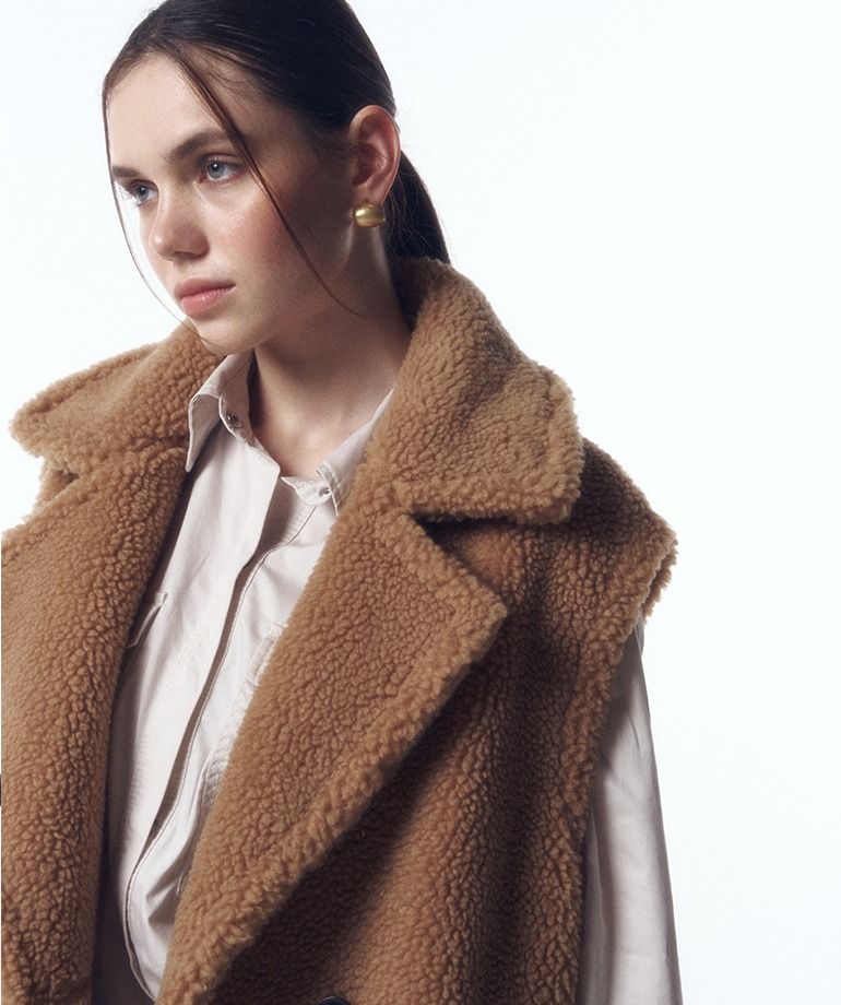 [최초가199,000]셀렙샵 에디션 양모 블렌디드 코트베스트