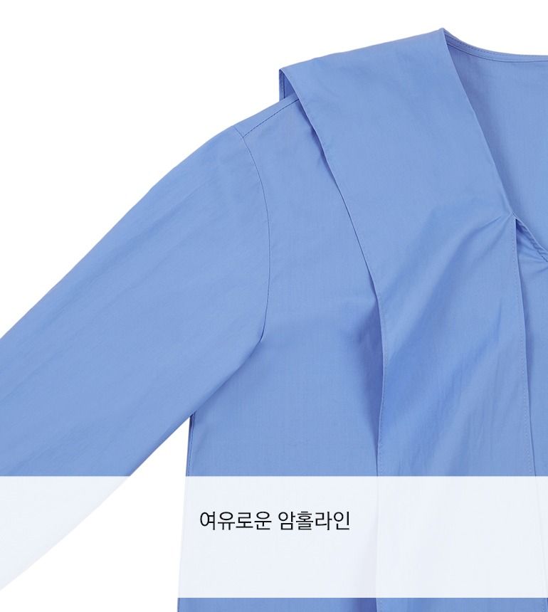 [동가게단독]26SS 오버핏 리본 셔츠