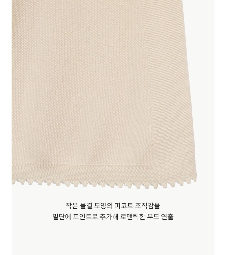 26FW 코튼100 홀가먼트 니트원피스