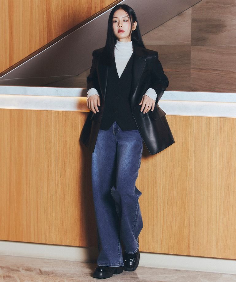 셀렙샵 에디션 24SS 마스터핏 와이드 데님 2종