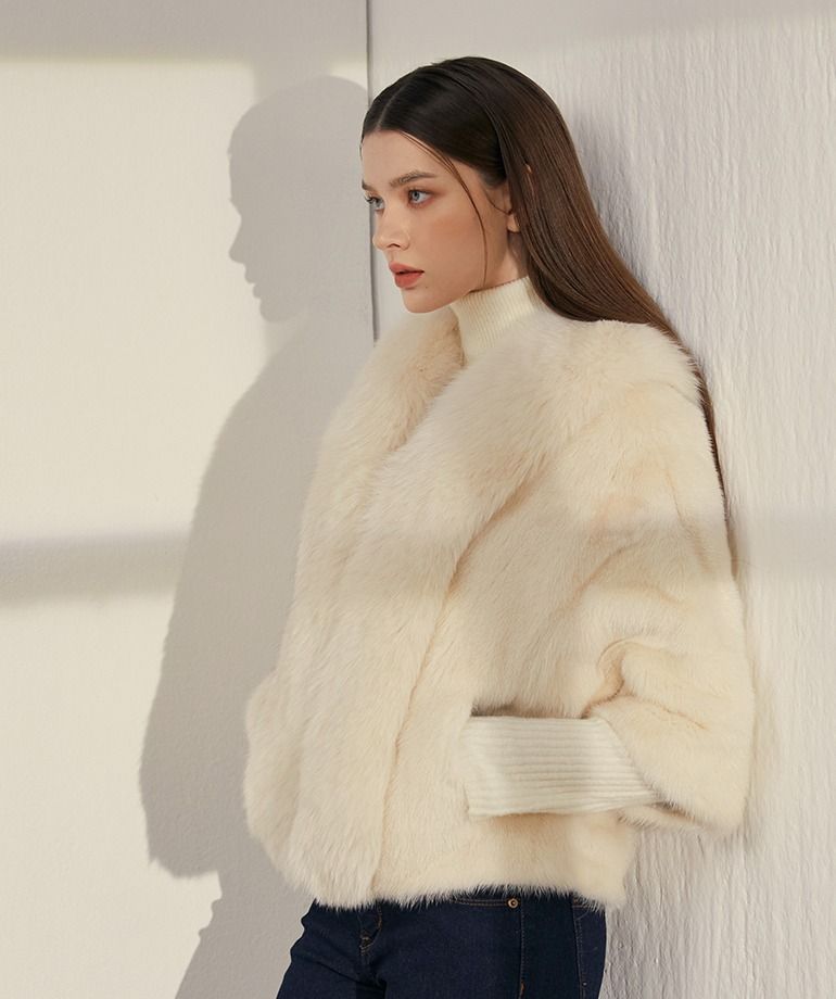 [최초69만원]셀렙샵 에디션 사가폭스 휘메일 풀스킨 밍크자켓