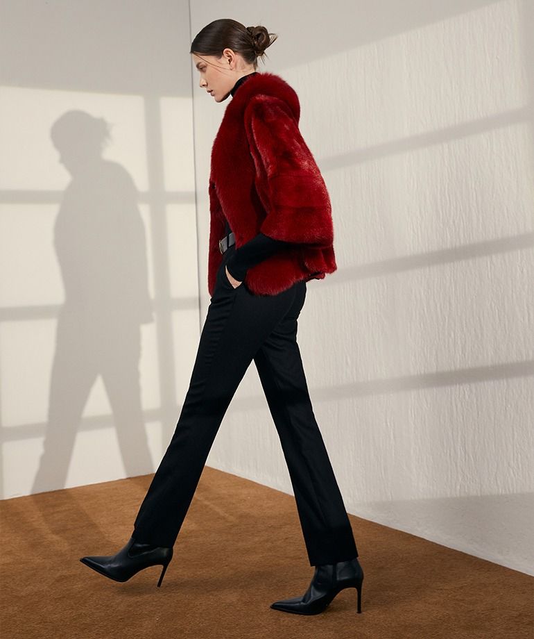 [최초69만원]셀렙샵 에디션 사가폭스 휘메일 풀스킨 밍크자켓