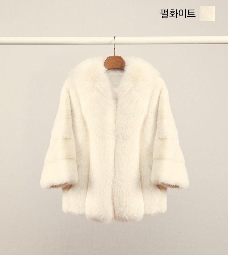 [최초69만원]셀렙샵 에디션 사가폭스 휘메일 풀스킨 밍크자켓