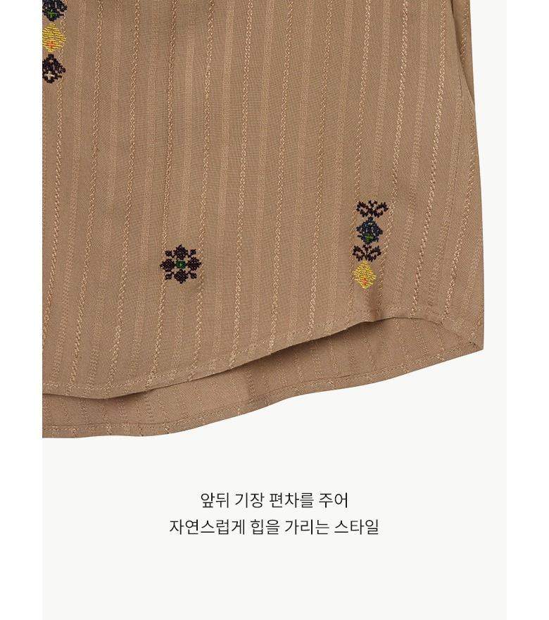 [최초가 89,900원] 26SS 에스닉 테슬 블라우스