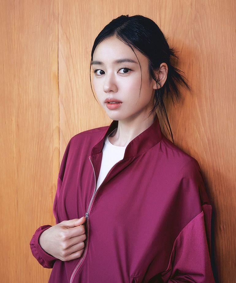 2.2[최초가79,900]니트블럭 셔링 점퍼