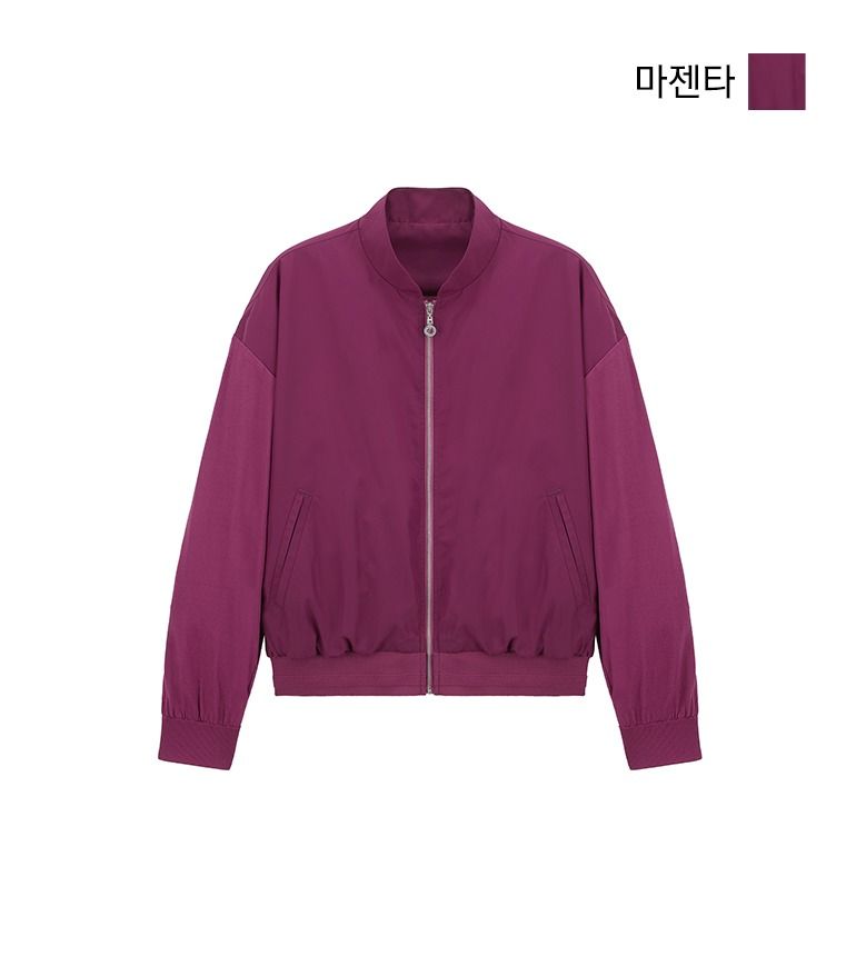 2.2[최초가79,900]니트블럭 셔링 점퍼