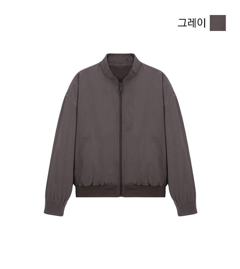 2.2[최초가79,900]니트블럭 셔링 점퍼