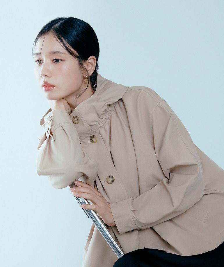 [최초가 79,900]셀렙샵 에디션 26SS 후드 셔링 사파리 점퍼