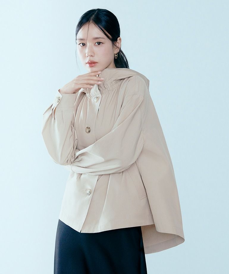 [최초가 79,900]셀렙샵 에디션 26SS 후드 셔링 사파리 점퍼