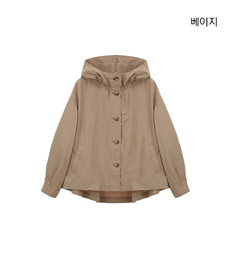[최초가 79,900]셀렙샵 에디션 26SS 후드 셔링 사파리 점퍼