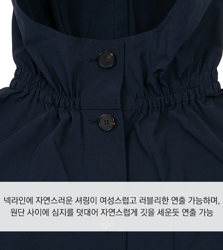 [최초가 79,900]셀렙샵 에디션 26SS 후드 셔링 사파리 점퍼