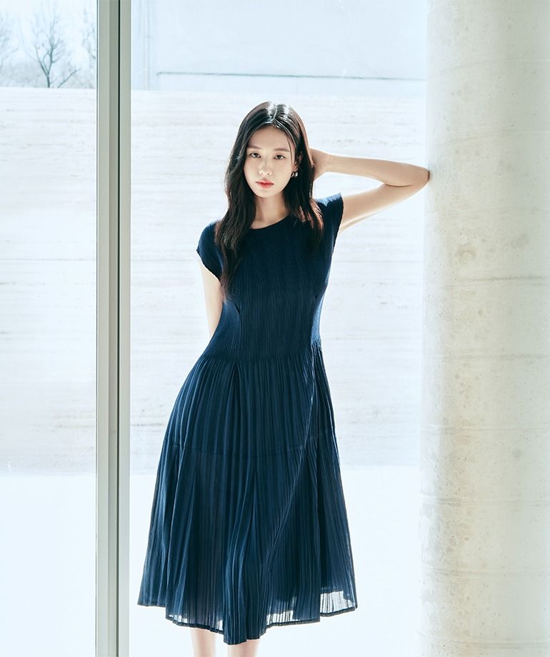 [최초가99,000]X요이츠 26SS 로맨틱 플리츠 원피스