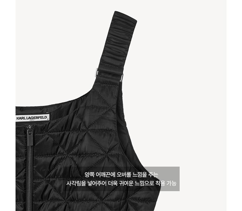 25FW 퀼팅 구스다운 패딩 원피스