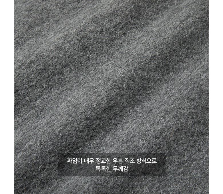25FW 캐시미어100 판초 숄