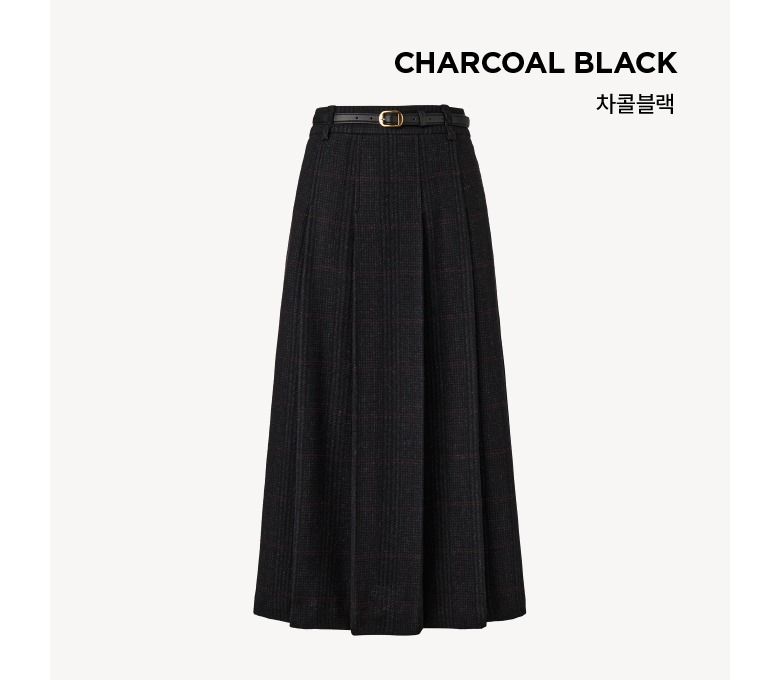 25FW 캐시미어블렌드 테일러드스커트