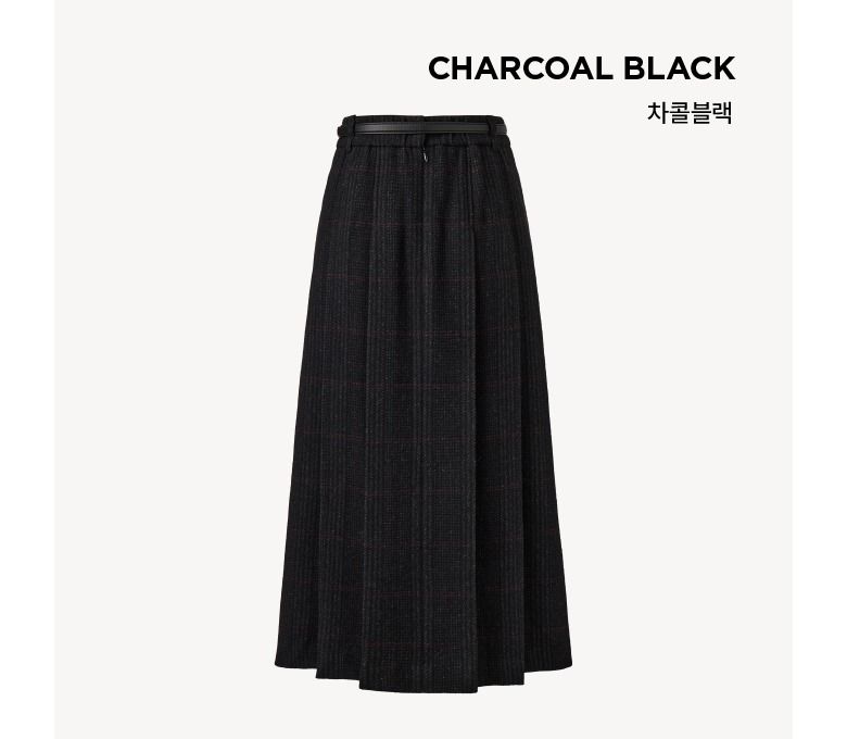 25FW 캐시미어블렌드 테일러드스커트