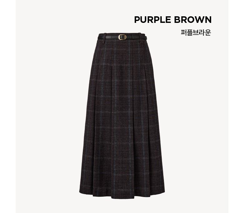 25FW 캐시미어블렌드 테일러드스커트