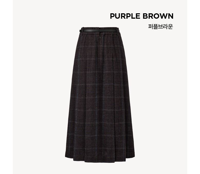 25FW 캐시미어블렌드 테일러드스커트