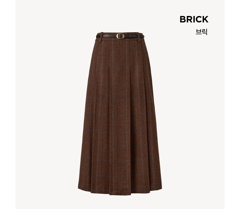 25FW 캐시미어블렌드 테일러드스커트