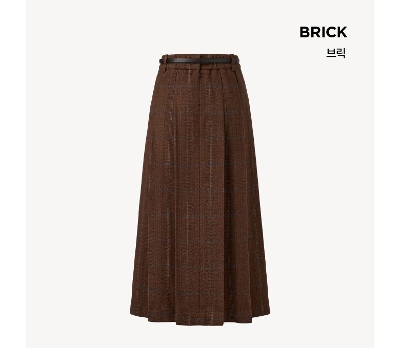 25FW 캐시미어블렌드 테일러드스커트