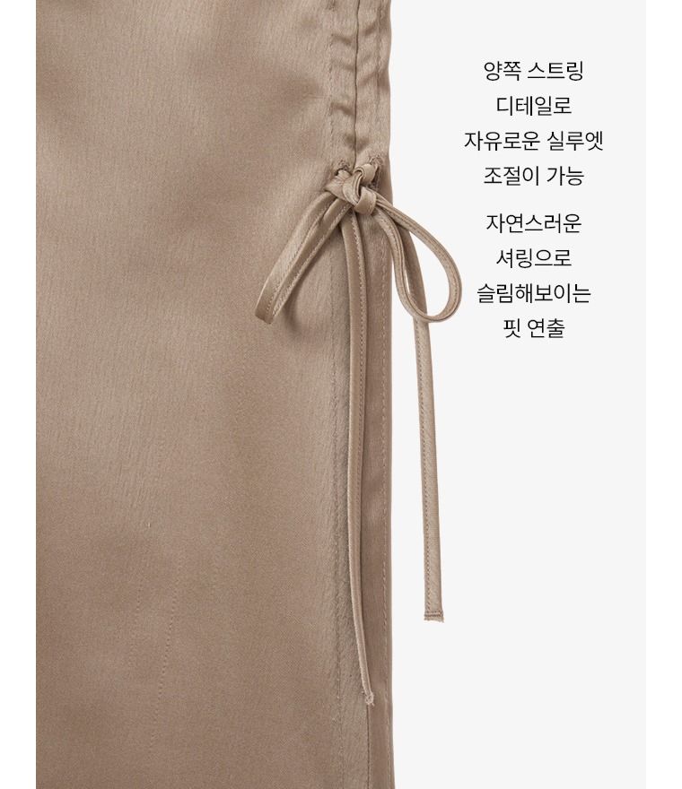 [미리주문10%] 26FW 칼라일 새틴 드레스