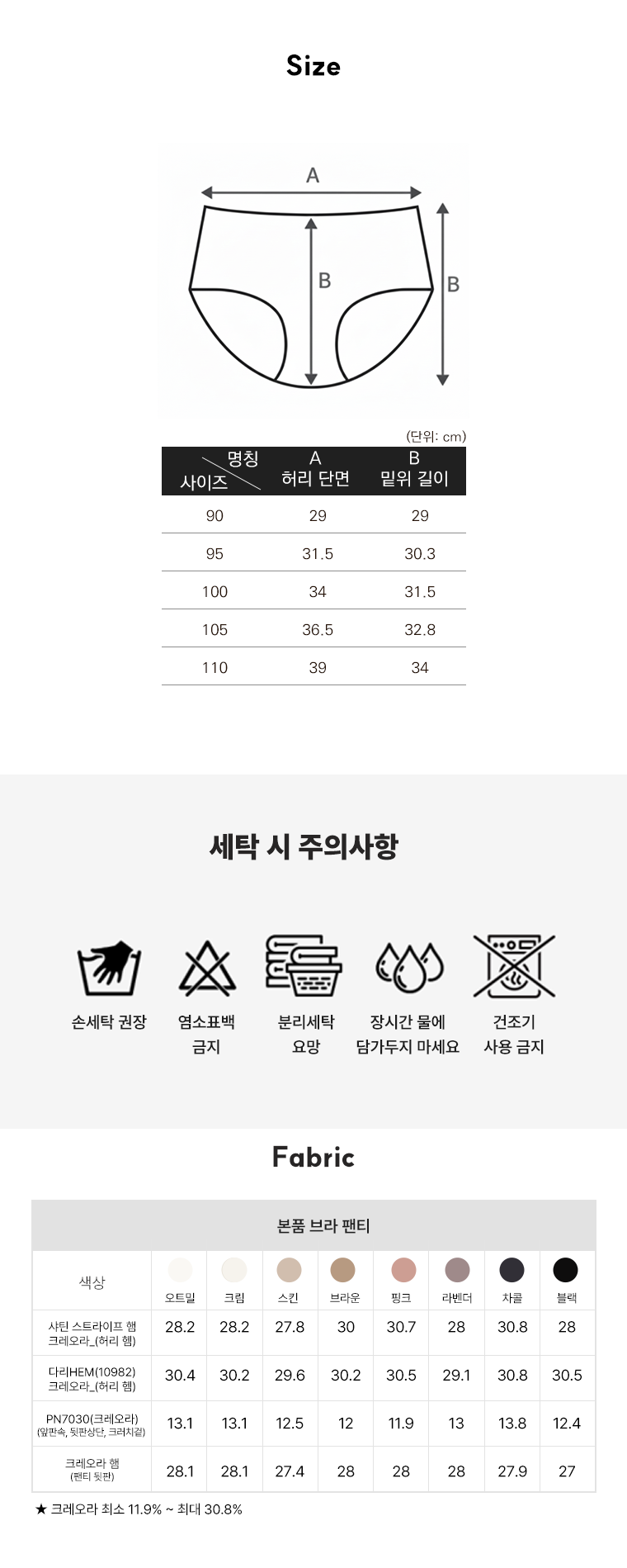 26SS 힙미인 보정 쉐이핑 팬티패키지 8종