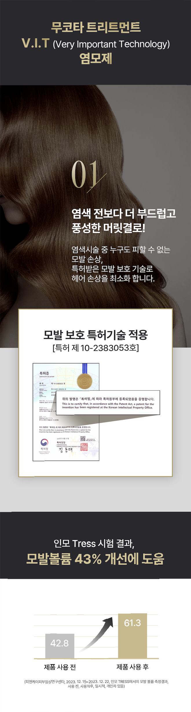 [기본] 무코타 正品 트리트먼트 염색제 시즌2