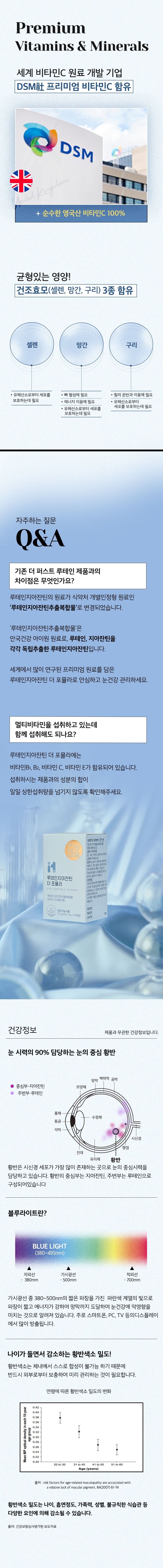 안국건강 DSM 루테인지아잔틴 더 포뮬라 10박스