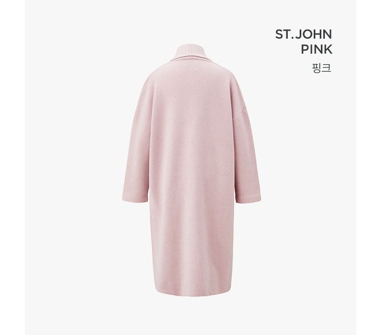 [센존블루라벨] 라쿤울 블랜디드 니트코트