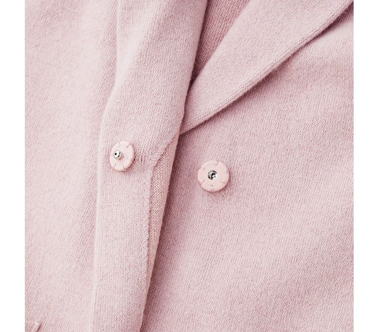 [센존블루라벨] 라쿤울 블랜디드 니트코트