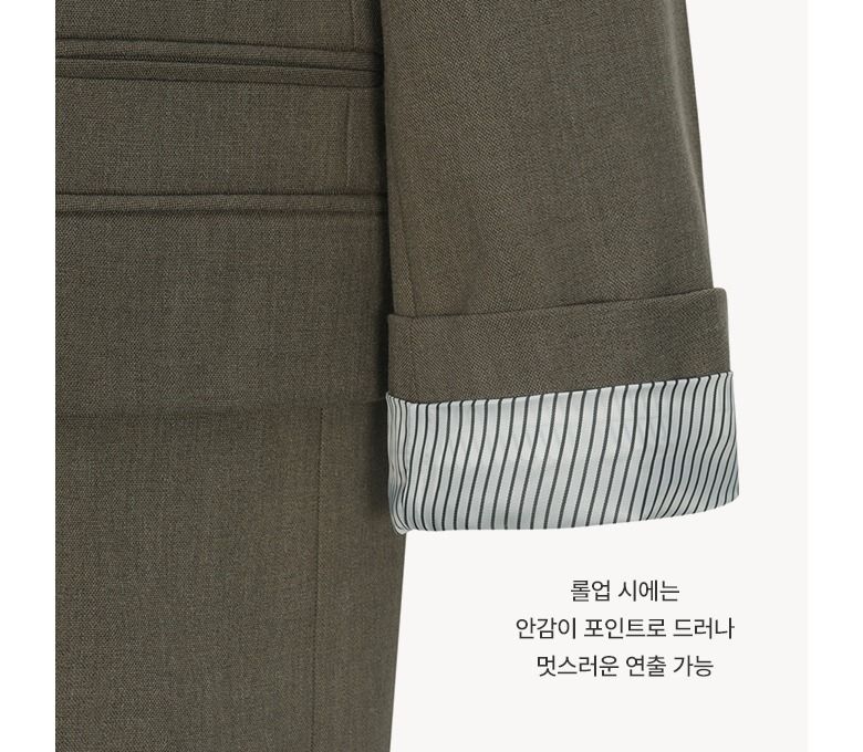 [론칭가79,900원] 더엣지 23FW 이지 테일러링 자켓