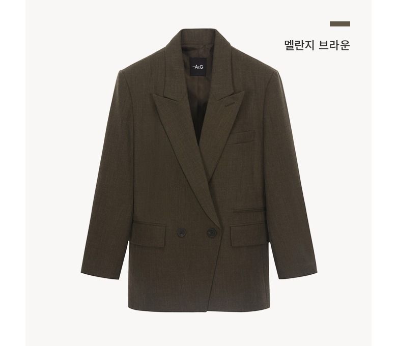 [론칭가79,900원] 더엣지 23FW 이지 테일러링 자켓