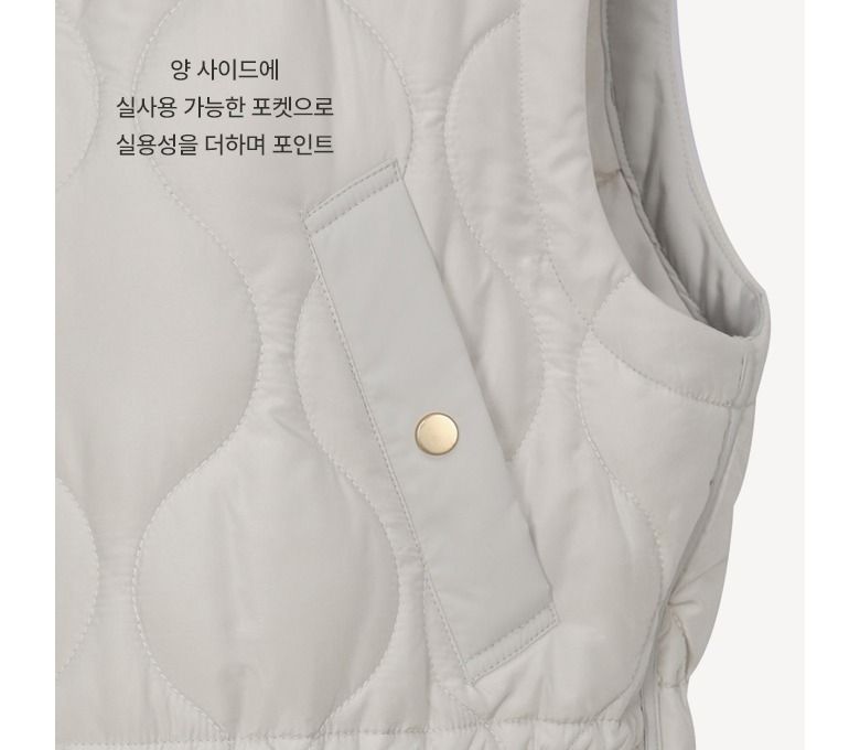 [The AtG] 더엣지 23FW 후드 퀼팅 베스트