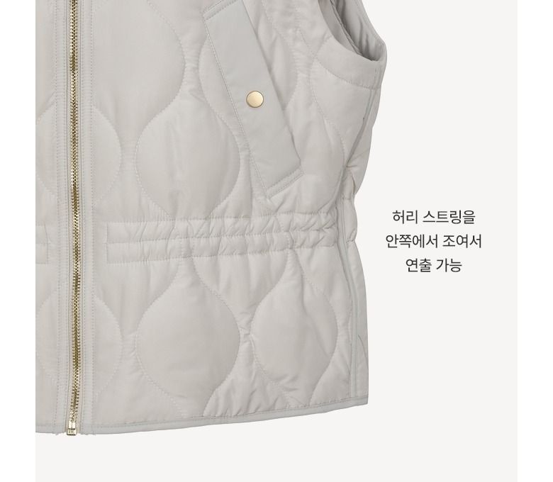 [The AtG] 더엣지 23FW 후드 퀼팅 베스트