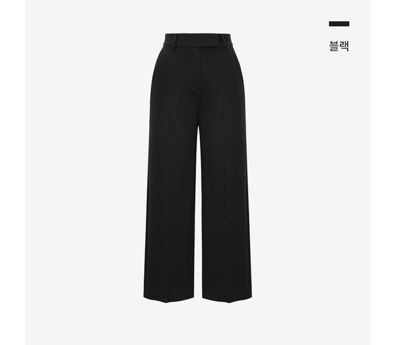 [더엣지] 소프트 기모 와이드 팬츠 3종