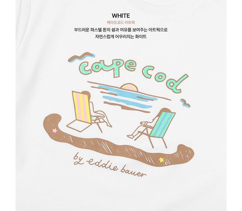 [최초가 89,000원]Originals 26SS 케이프코드 티셔츠 4종 여성