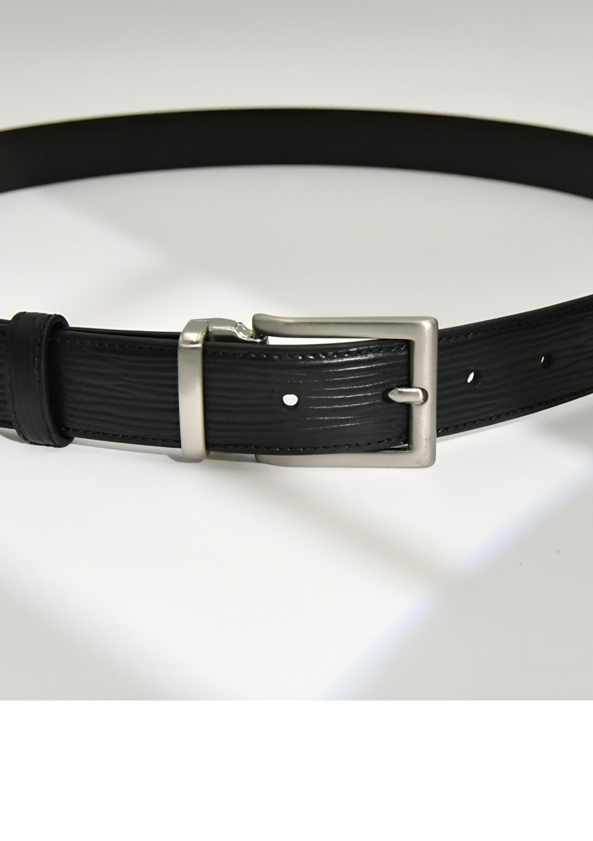 [이태리공식수입] 샐러리아디파르마 에피 블랙 남성 가죽벨트