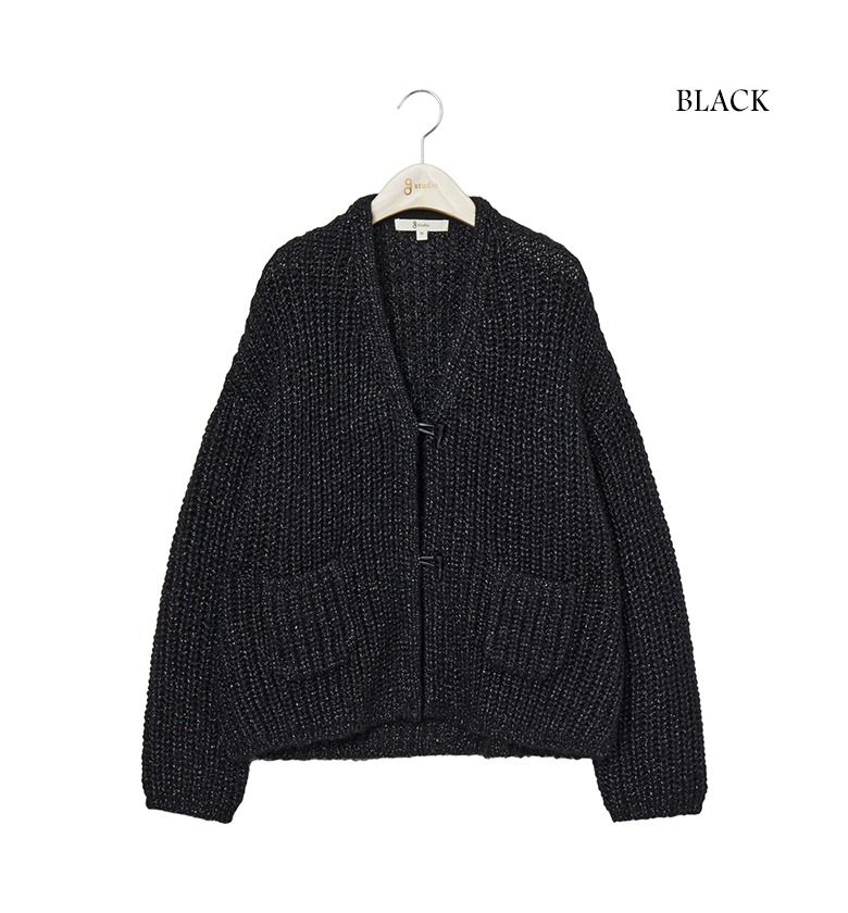 26FW 알파카 울블렌드 오버핏 니트 가디건
