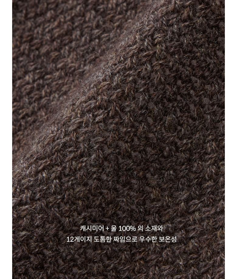 26FW 캐시미어울100 니팅 머플러 1종