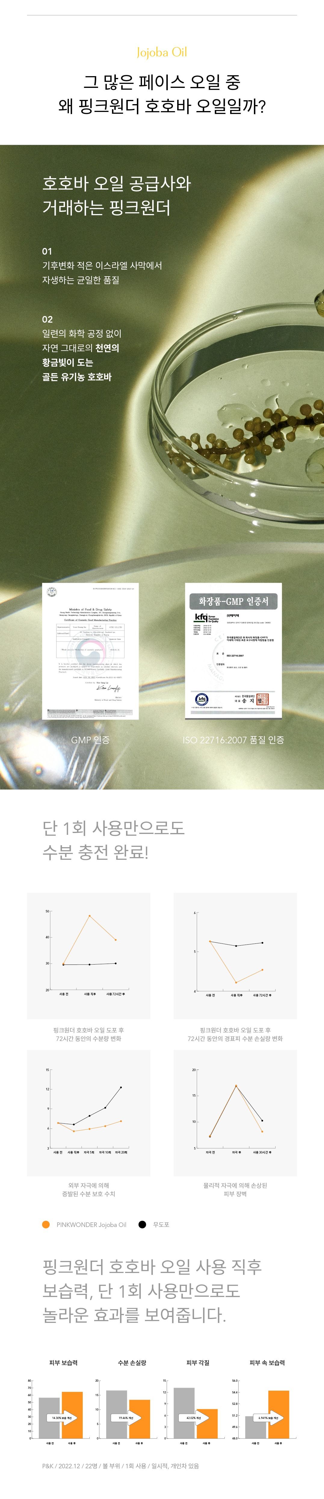 CJ단독/한정수량] 핑크원더 호호바 오일 기본구성 (50ml*2병)