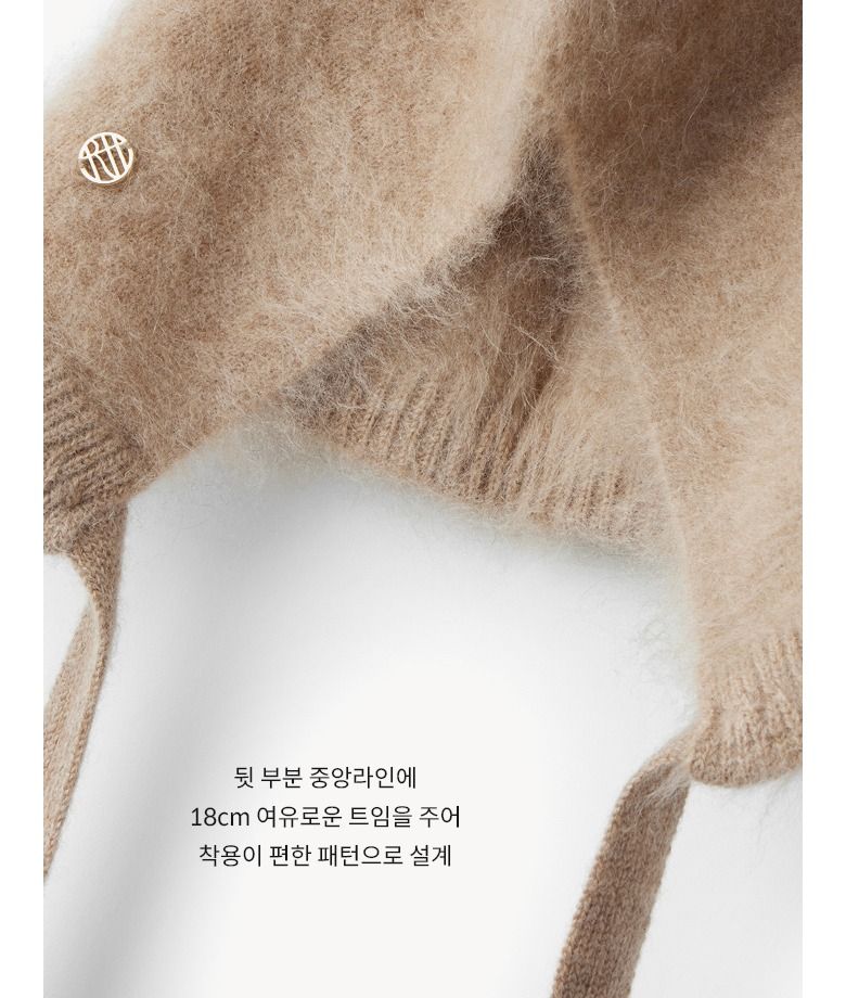 26FW 캐시미어 100 브러쉬 스트링 모자 1종