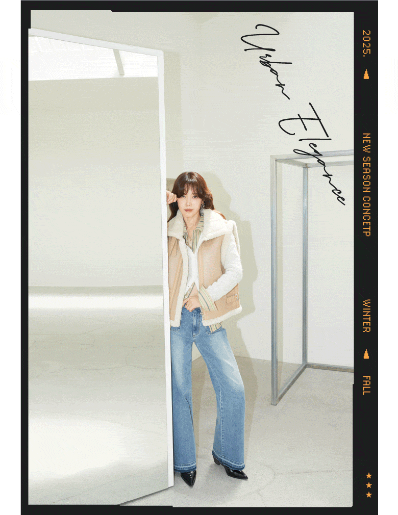 [최초가89,900원] 25FW 메리노울 메탈 레이스 니트